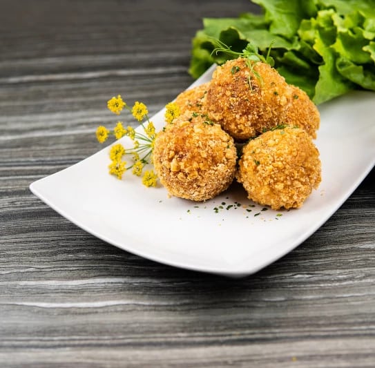 Chorizo Croquets w Jalapeno Cilantro Ranch