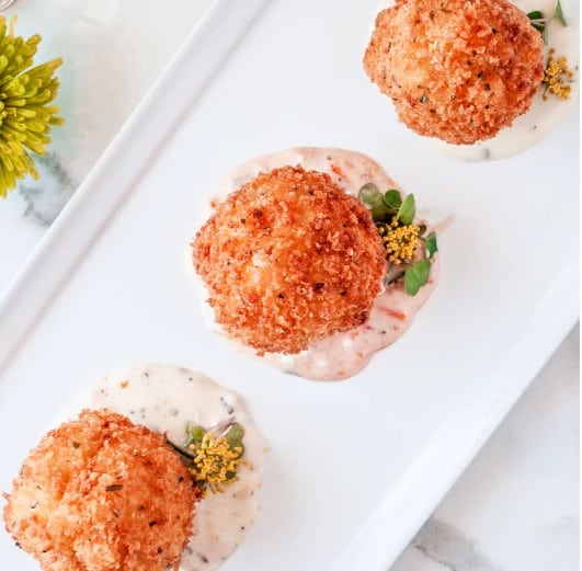 Fried Macaroni and Cheese Bites