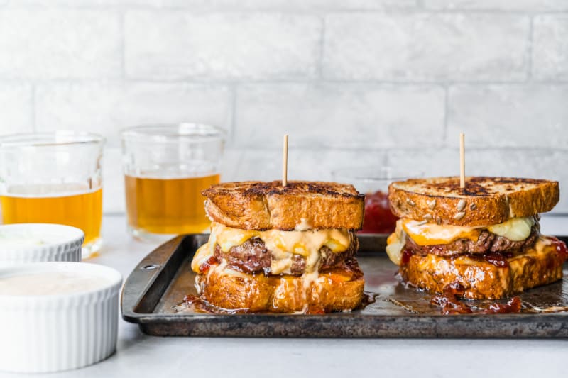 Cheese Curd Patty Melt Recipe