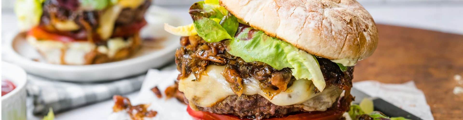 Wagyu Beef Cheeseburger • The Heirloom Pantry