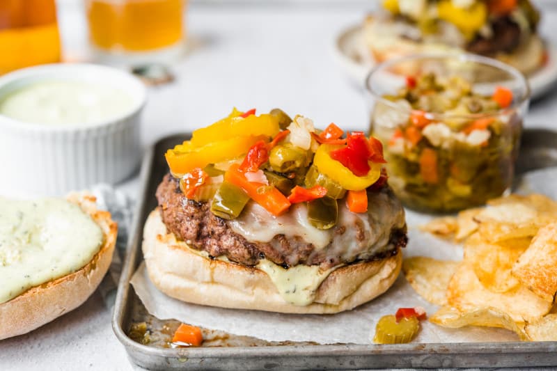 Italian Stallion Burger Recipe