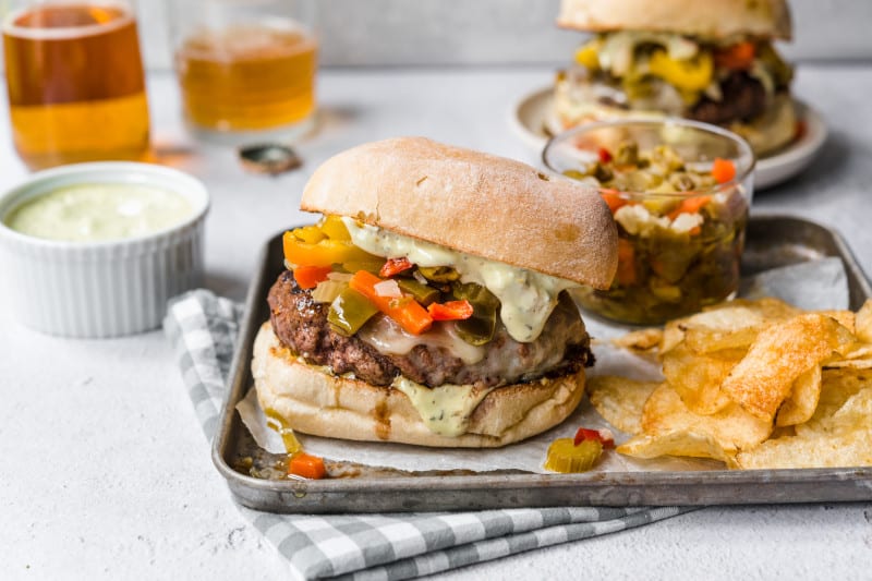 Italian Stallion Burger Recipe